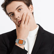 Men Watch Waterproof Stainless Steel Watch For Men Analog Chronograph Fashion Watch, Easy Read Men Dress Watch Luminous Watch Elegant Gift
