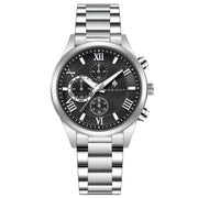 Men Watch Waterproof Stainless Steel Watch For Men Analog Chronograph Fashion Watch, Easy Read Men Dress Watch Luminous Watch Elegant Gift