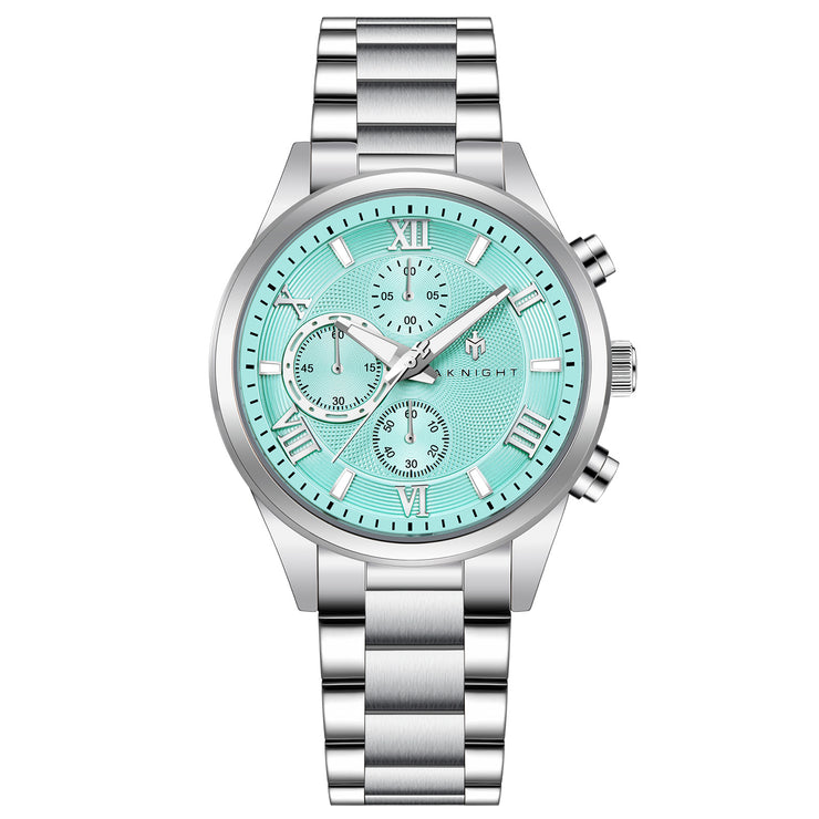 Men Watch Waterproof Stainless Steel Watch For Men Analog Chronograph Fashion Watch, Easy Read Men Dress Watch Luminous Watch Elegant Gift